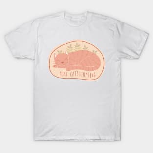 Purr Catstinating T-Shirt